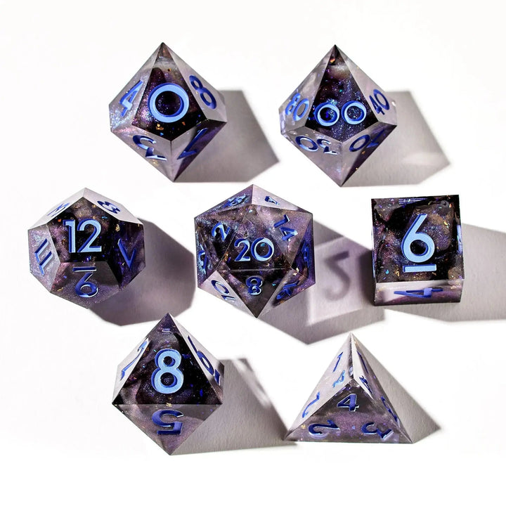 Ritual 7-Piece Polyhedral Dice Set - Dispel Dice - Premium DnD Dice & Accessories