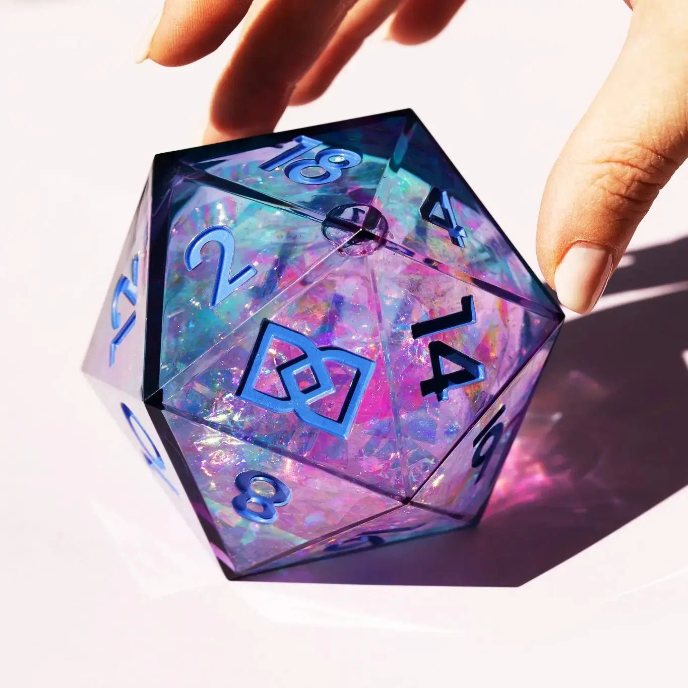 Rivalry Liquid Core 95mm Chonk D20 - Dispel Dice - Premium DnD Dice & Accessories