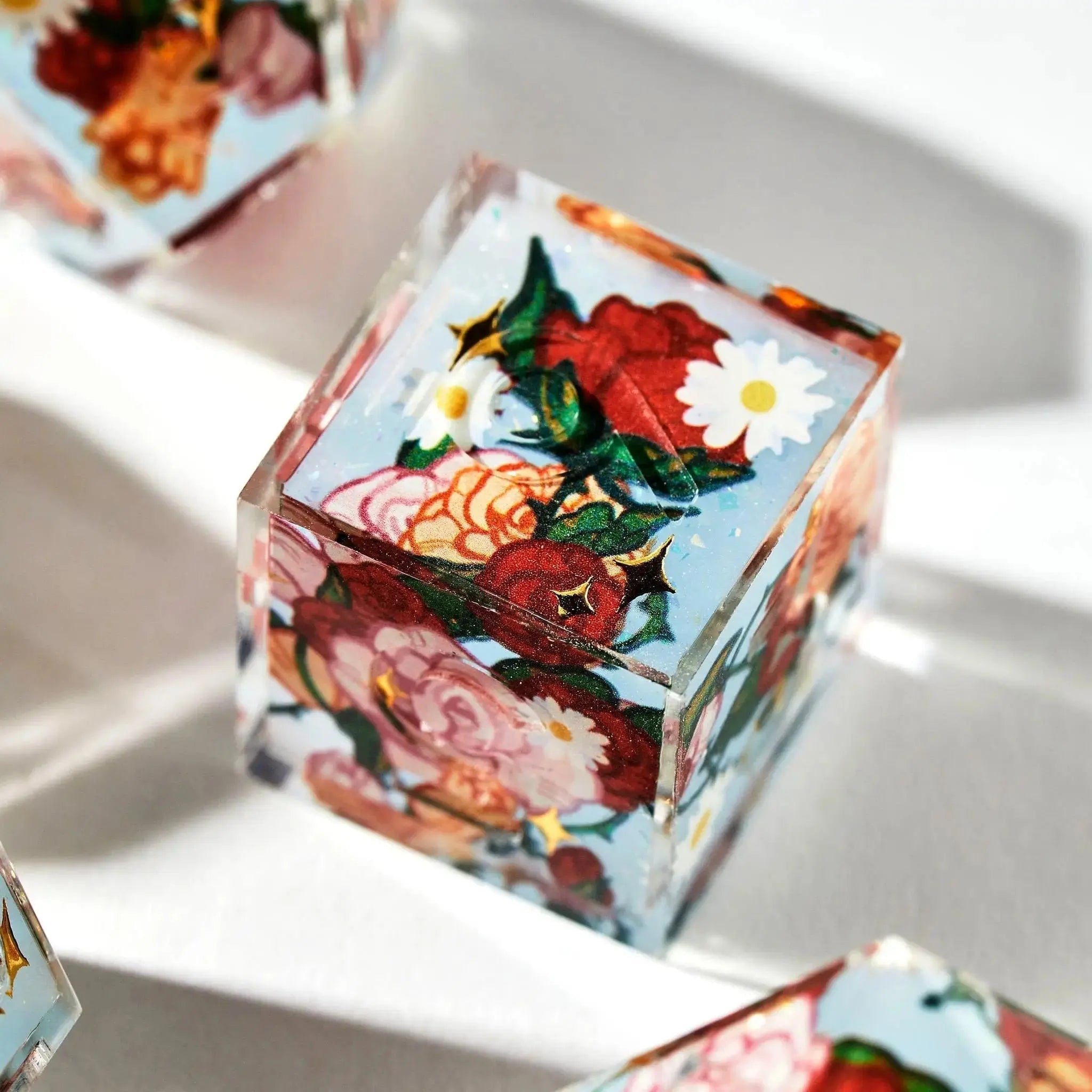 Rosamund's Blend 7-Piece Iconic Dice Set - Dispel Dice - Premium DnD Dice & Accessories