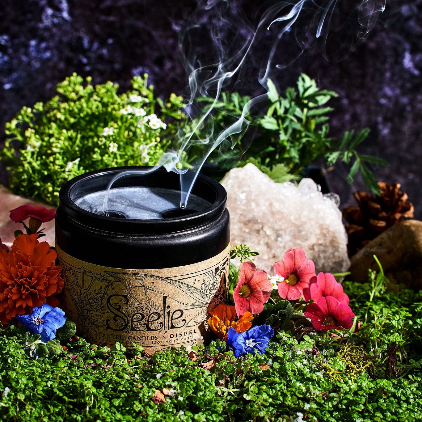 Dispel Dice x Cantrip Candles "Seelie" Scented Soy Candle (12 oz.)