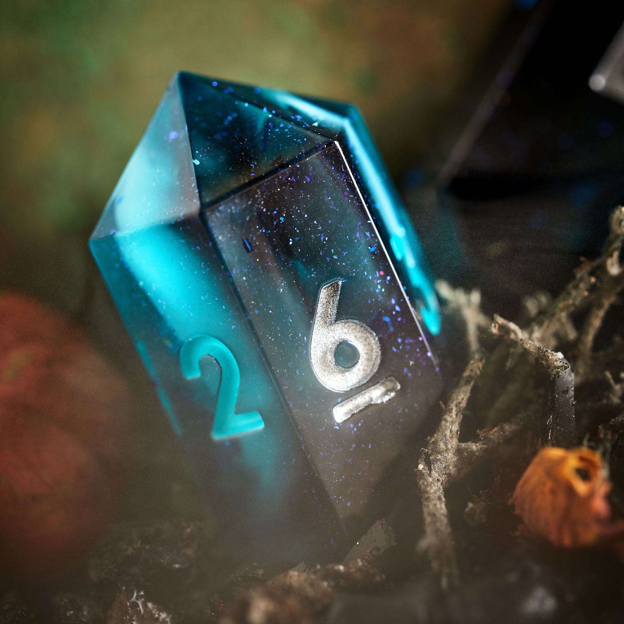 Sleepy Hollow 7-Piece Jewel-shaped Dice Set - Dispel Dice - Premium DnD Dice & Accessories