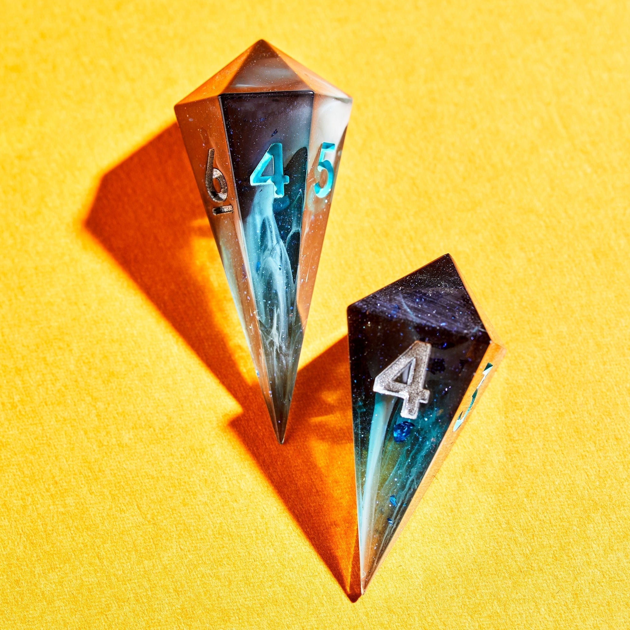 Sleepy Hollow 7-Piece Jewel-shaped Dice Set - Dispel Dice - Premium DnD Dice & Accessories