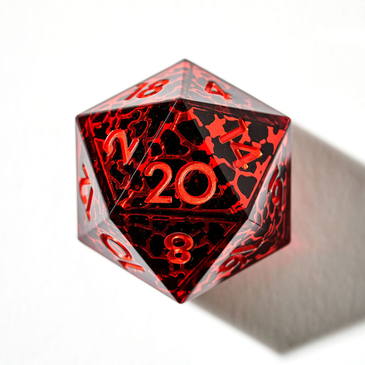 Solar Flare 7-Piece Iconic Dice Set