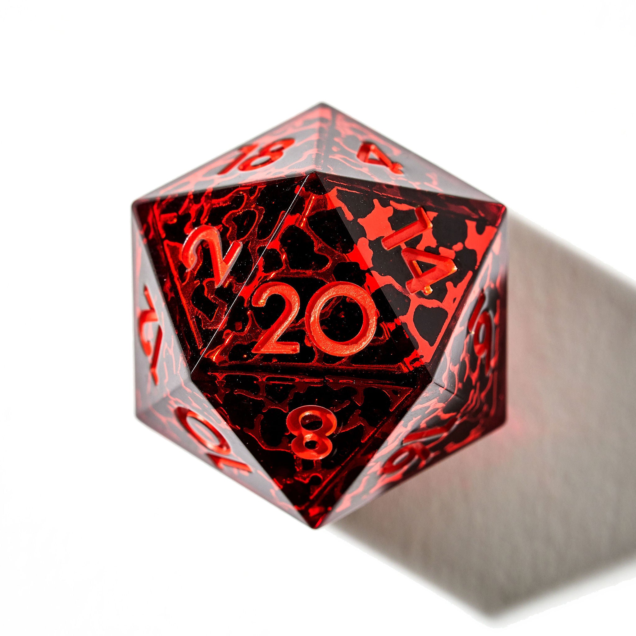 Solar Flare 7-Piece Iconic Dice Set