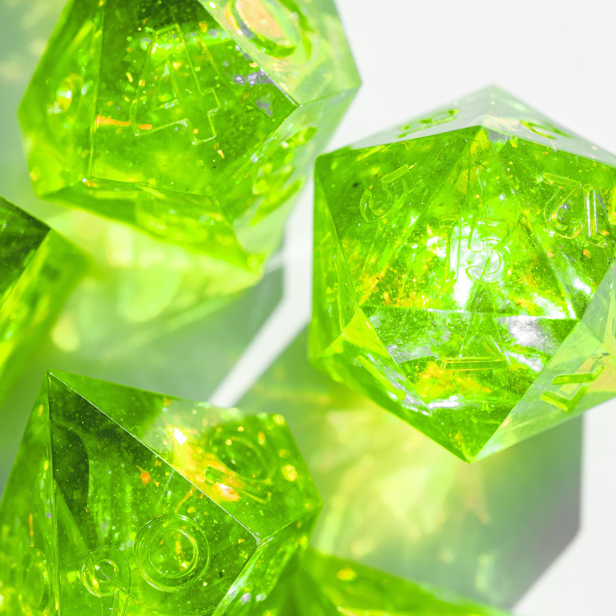 Blight 7-Piece Standard Dice Set - Dispel Dice - Premium DnD Dice & Accessories # #
