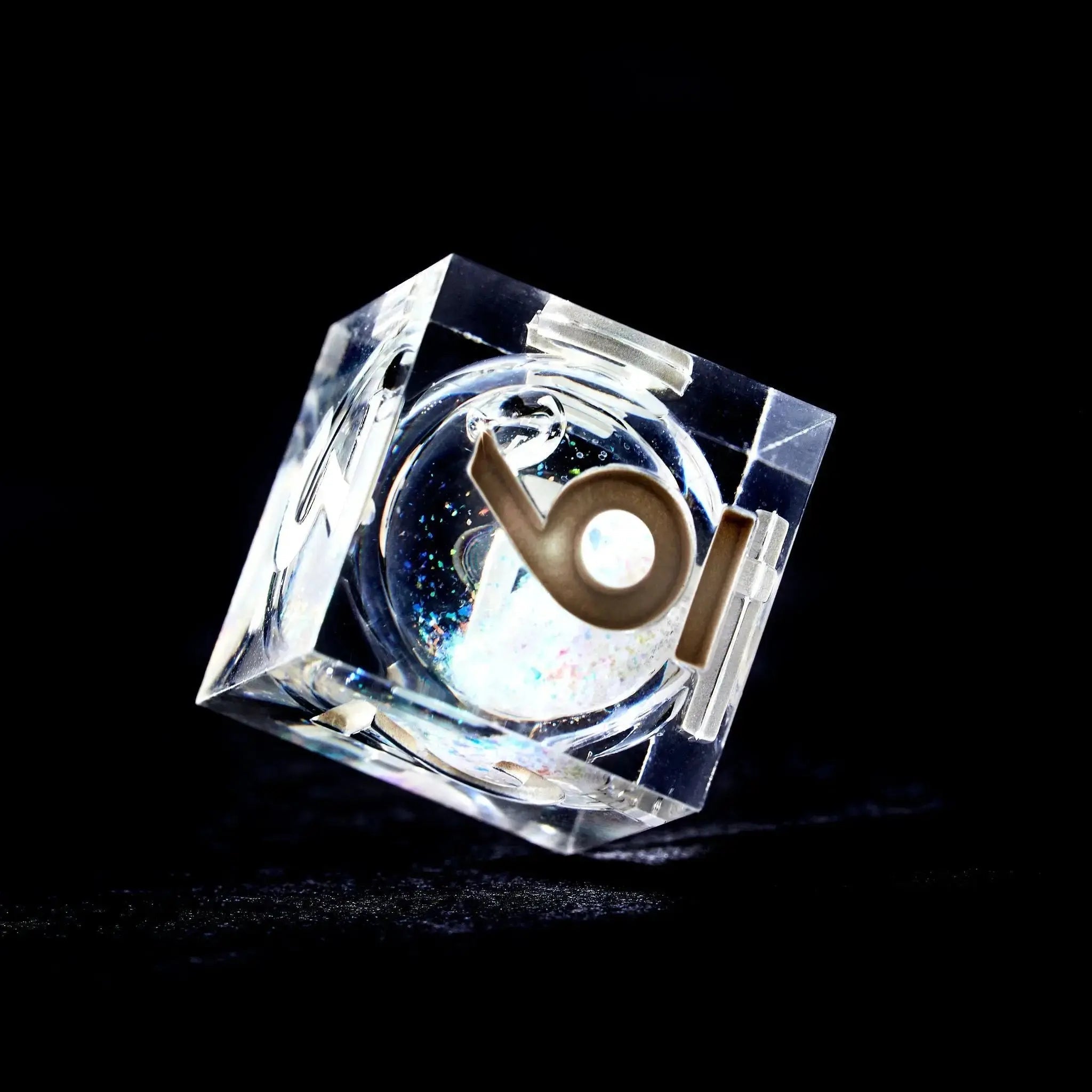 Spectral Shards 7-Piece Liquid Core Dice Set - Dispel Dice - Premium DnD Dice & Accessories