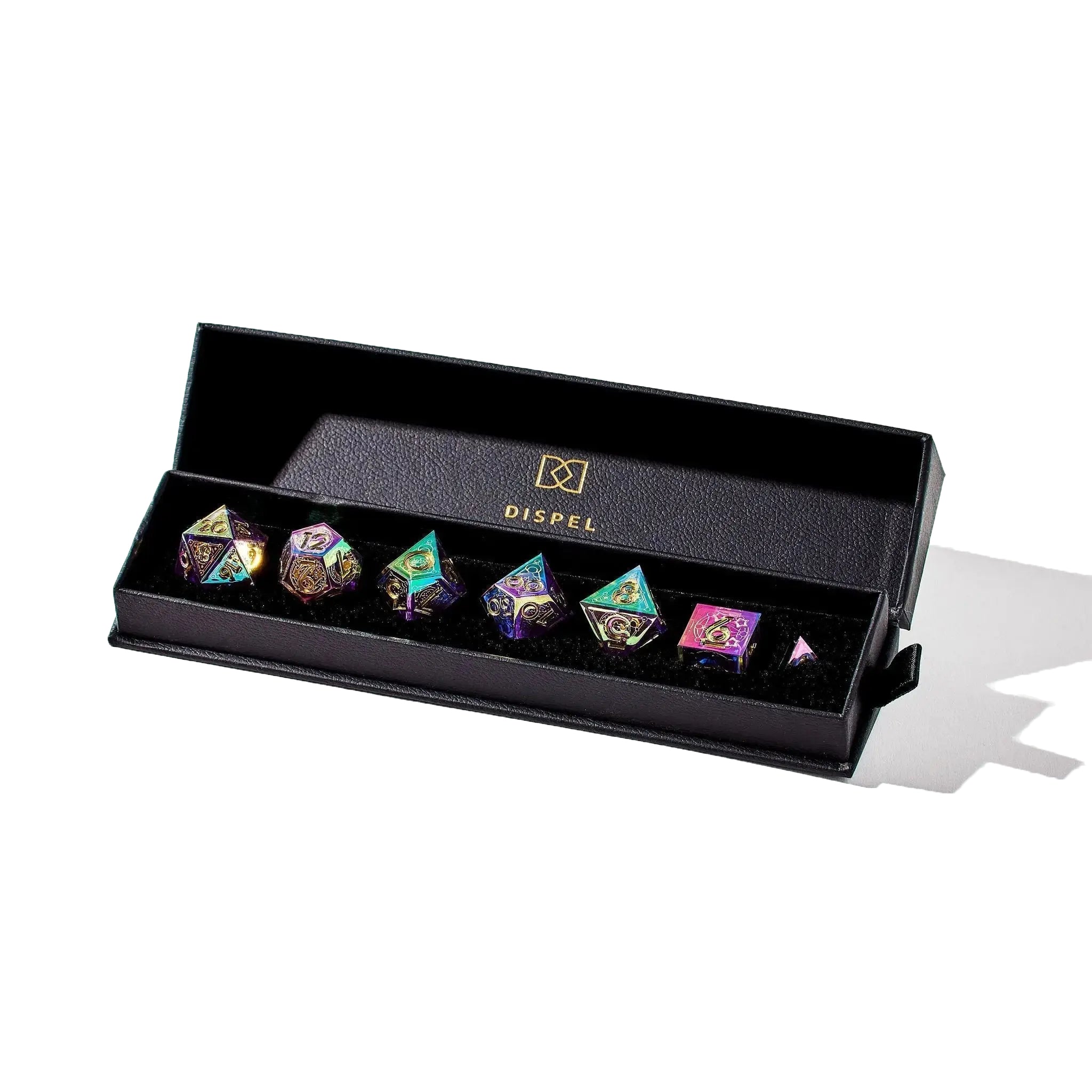 Summoner's Circle 7-Piece Iridescent Iconic Dice Set