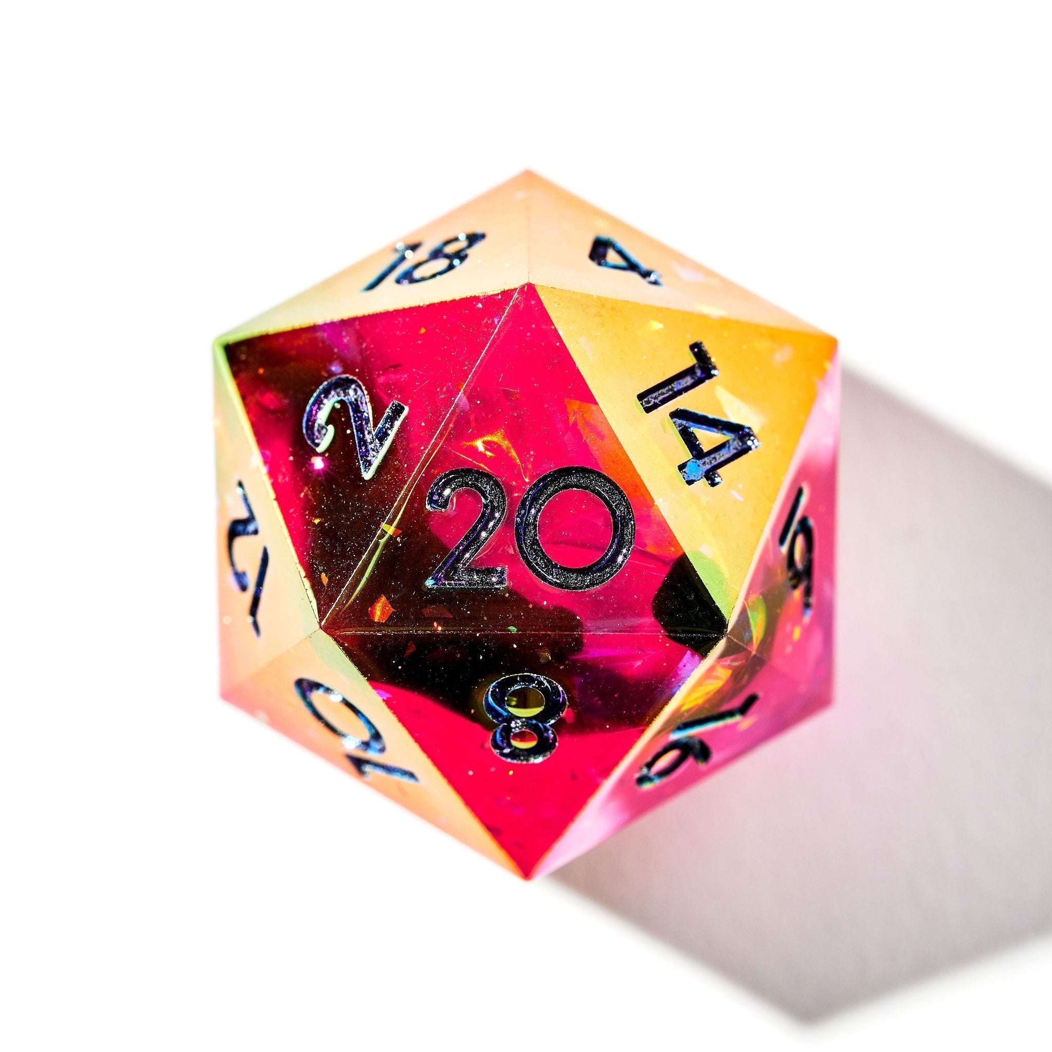 The Midnight Club 7-Piece Iridescent Dice Set - Dispel Dice - Premium DnD Dice & Accessories