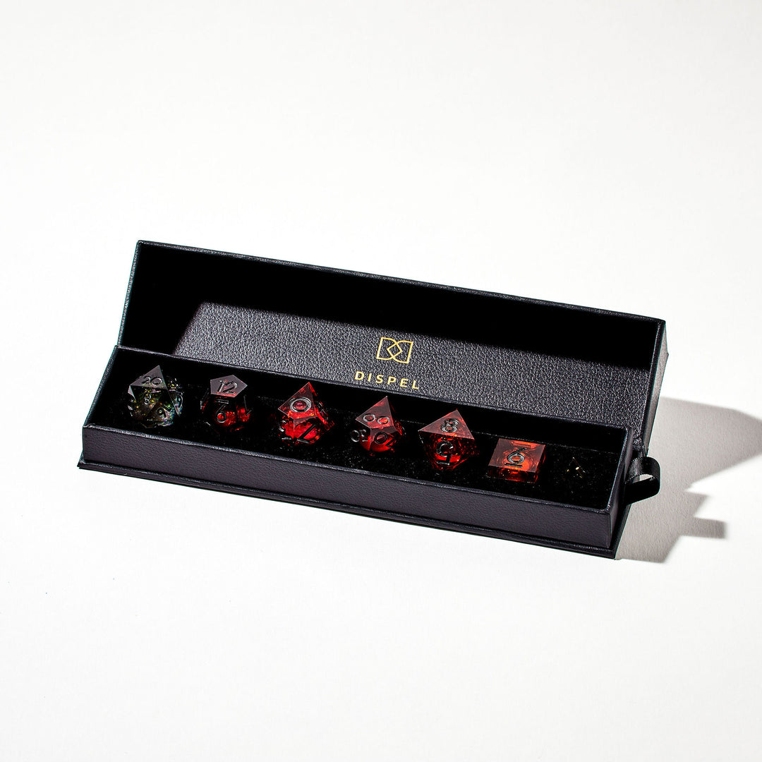 Total Eclipse 7-Piece Liquid Core Dice Set