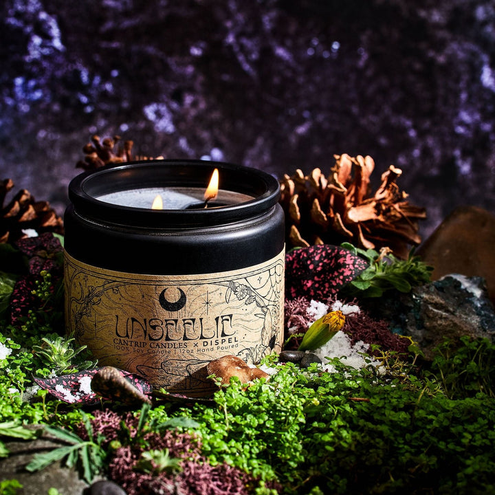 Dispel Dice x Cantrip Candles "Seelie" Scented Soy Candle (12 oz.)