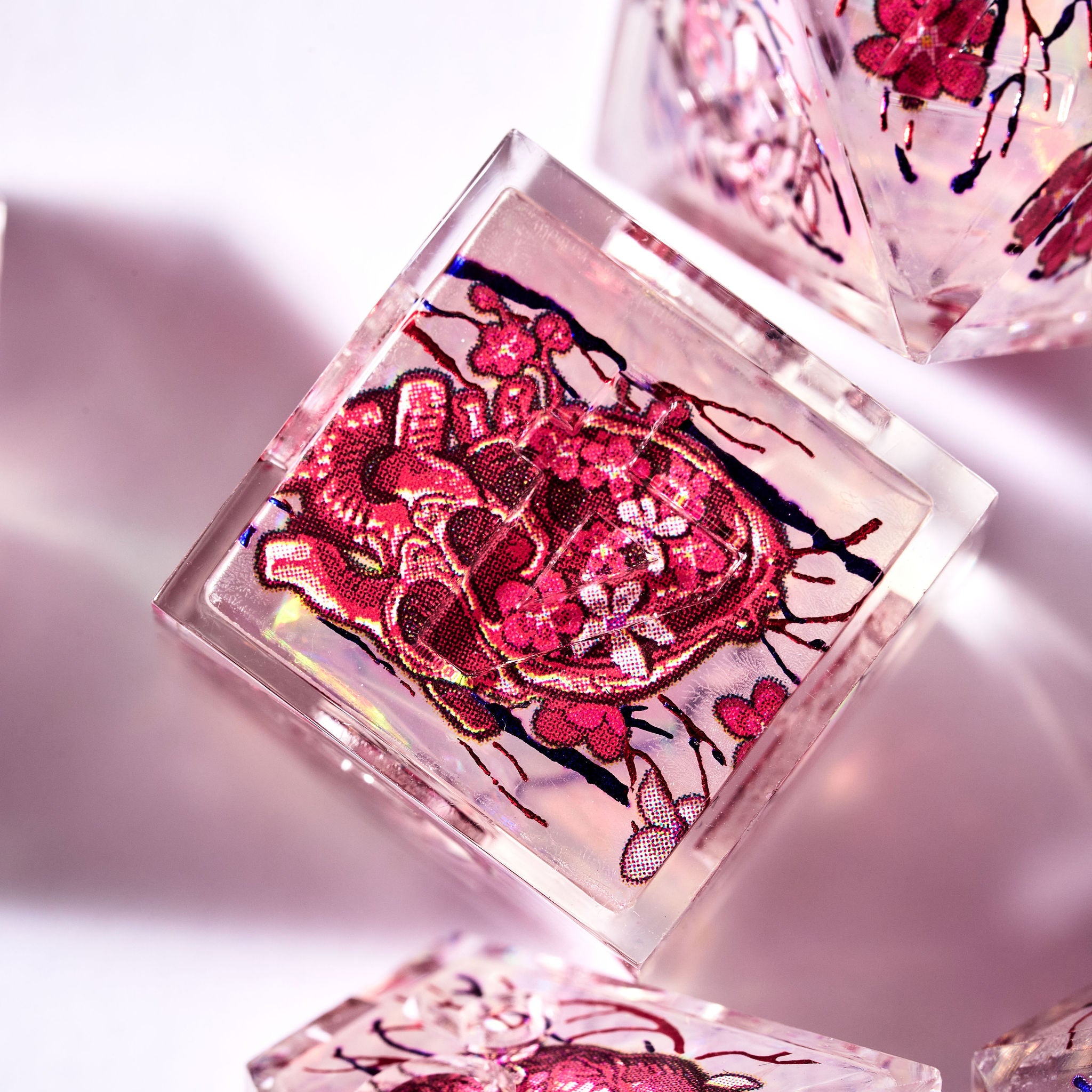 Heartbloom 7-Piece Iconic Dice Set