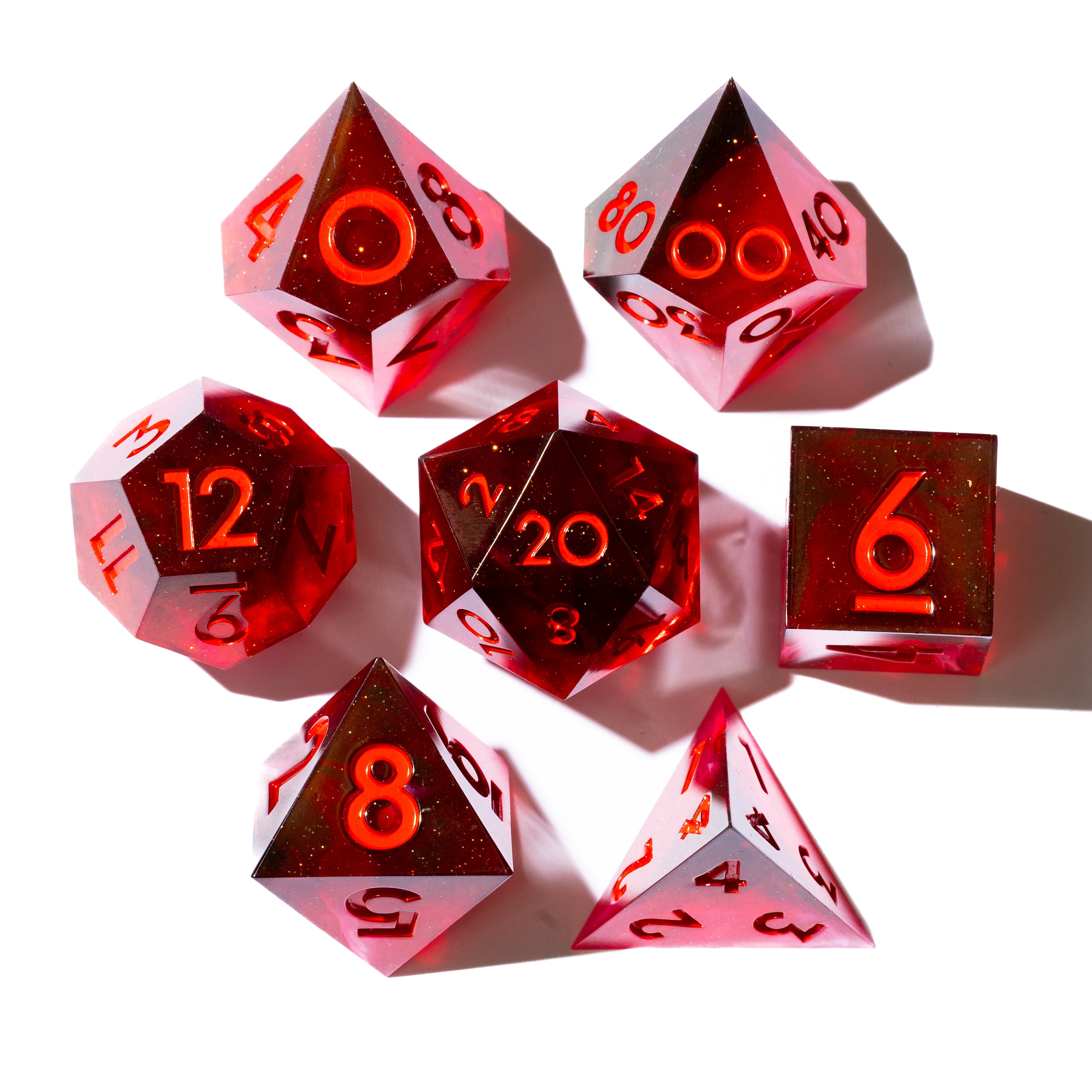 Deimos 7-Piece Polyhedral Dice Set