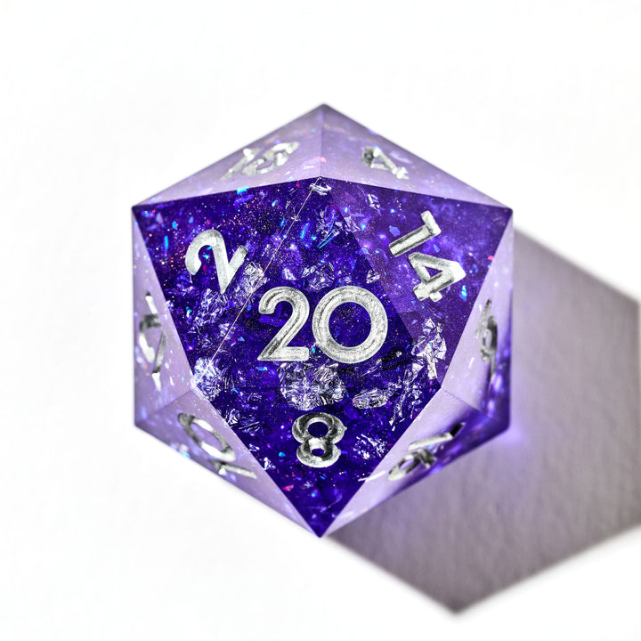 Winter's Curse 7-Piece Polyhedral Dice Set